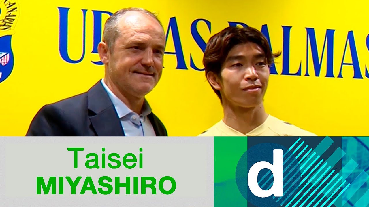 Taisei Miyashiro vuelve a Gran Canaria 10 años después para cumplir un sueño en la UD Las Palmas.