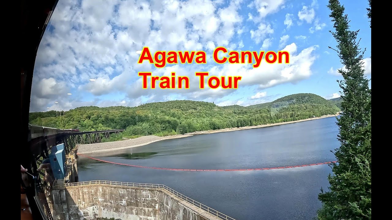 First time ever on a Train Riding the Agawa Canyon Train Tour Northern Ontario