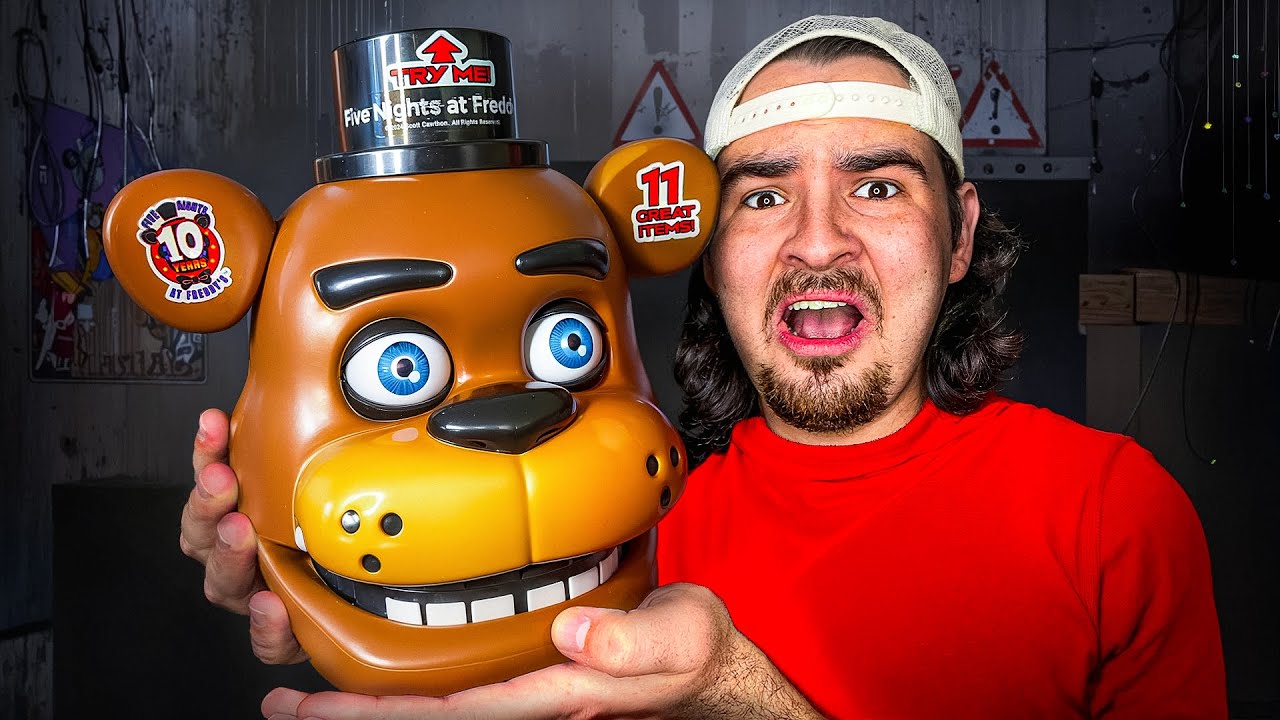 Загадочная аниматронная голова Фредди Фазбера!
