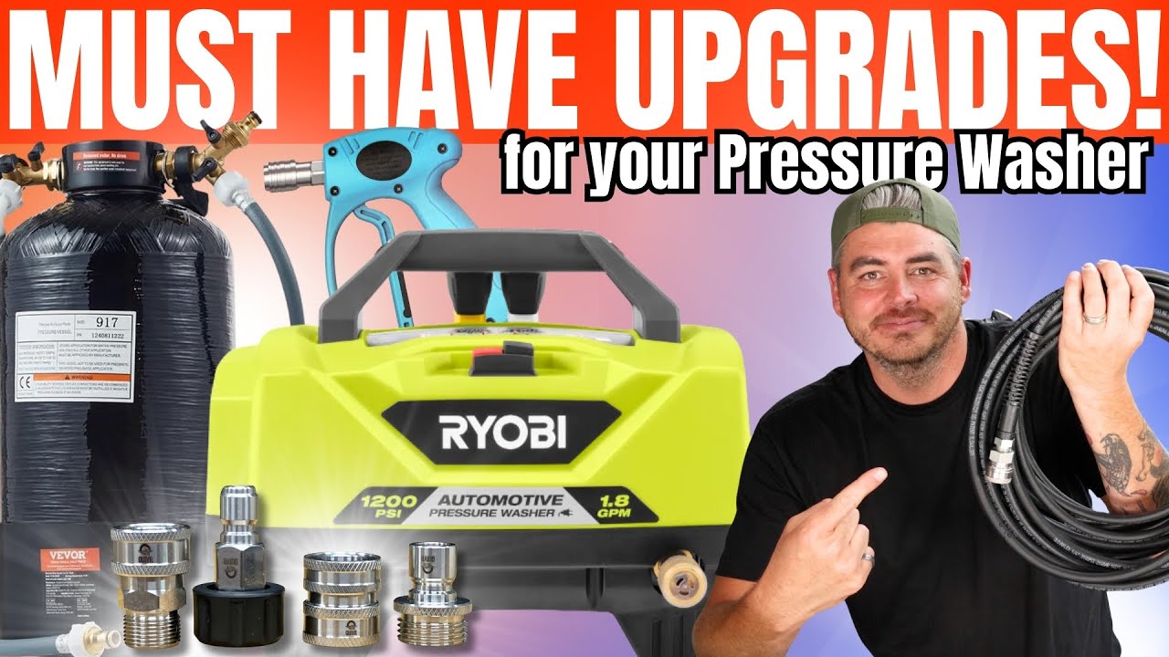 BEST CAR DETAILING UPGRADES FOR YOUR PRESSURE WASHER