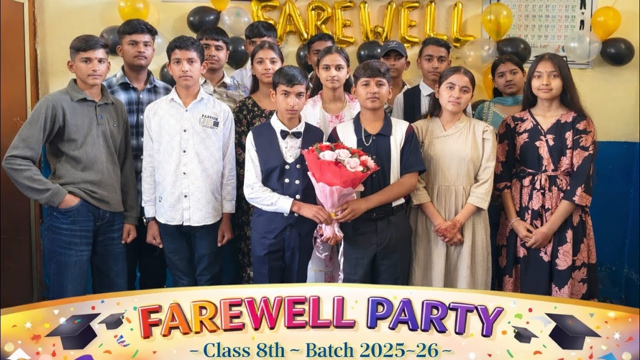 Farewell party 🎉🥳💐🧿🎊❤️||Batch 2025-2026||#farewell #schoollife #farewell2026 #farewellvlog 