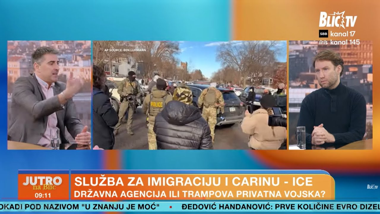 Kako je Tramp radikalizovao ICE? I stižu li jedinice protiv migranata u Evropu?!