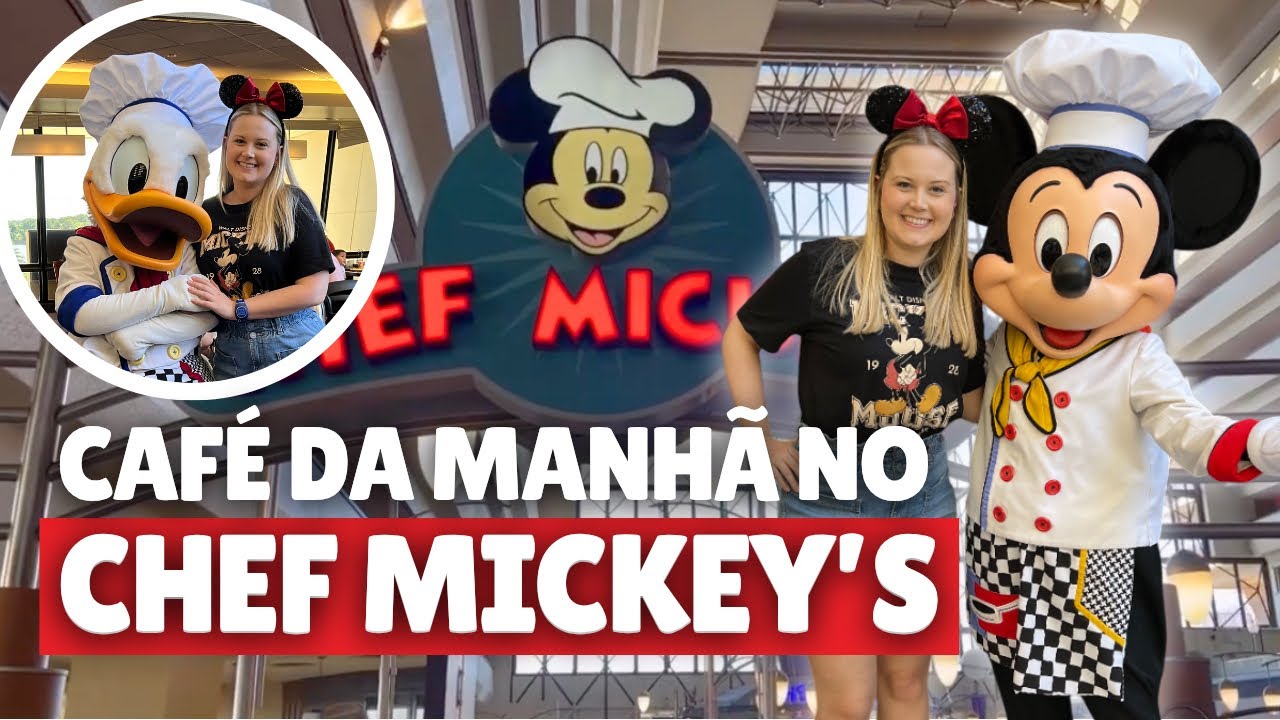 CAFÉ DA MANHÃ NO CHEF MICKEY’S