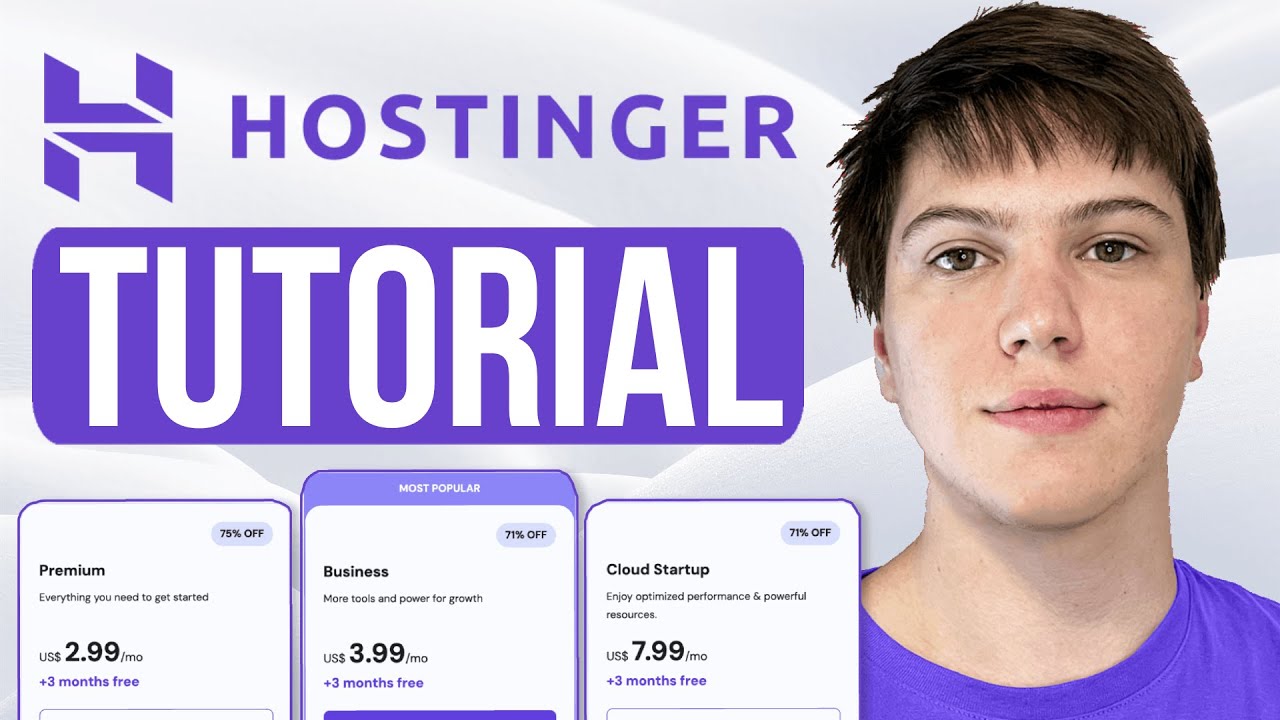 Como COMPRAR un HOSTING en Hostinger (Con Dominio GRATIS!) - Guia Completa