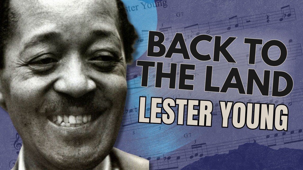 Lester Young Preaches Over A Blues
