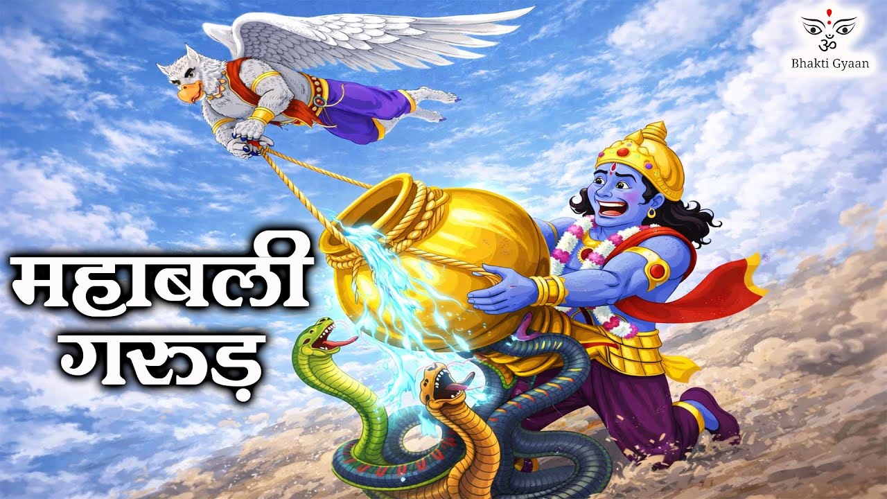Mahabali Garud I महाबली गरुड़ I Garud Kaise Bane Vishnu Ji Ke Vahan I Garud Puran
