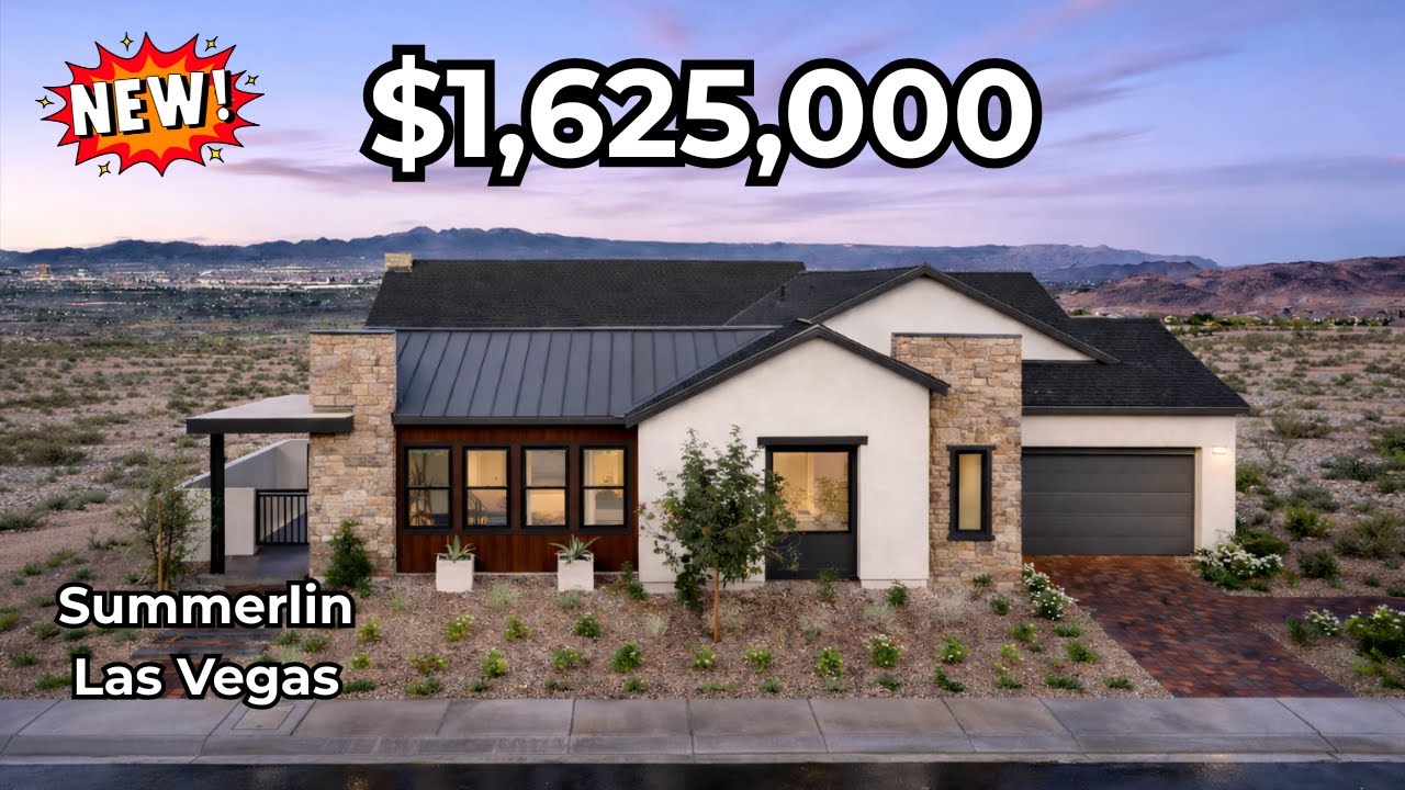 Inside a $1,625,000 Luxury Modern Ranch Style Las Vegas Home