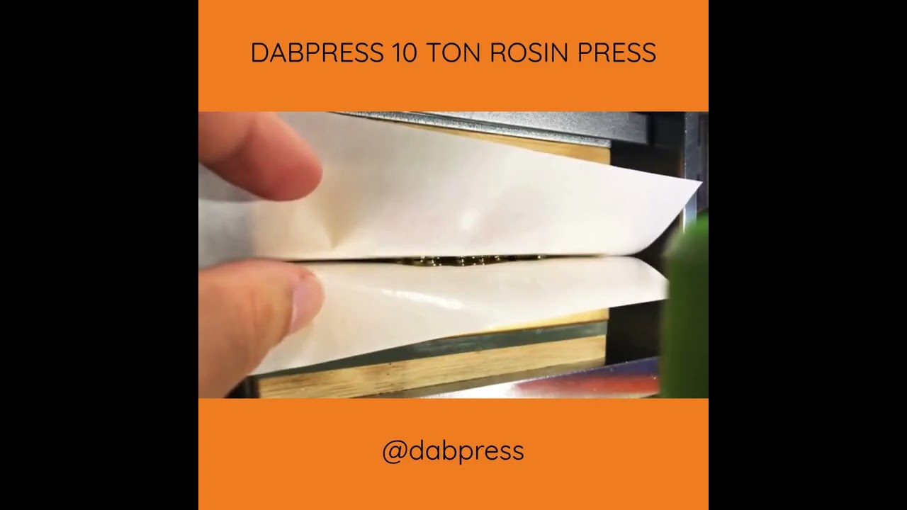 Dabpress 10-Ton Hydraulic Rosin Extraction Press