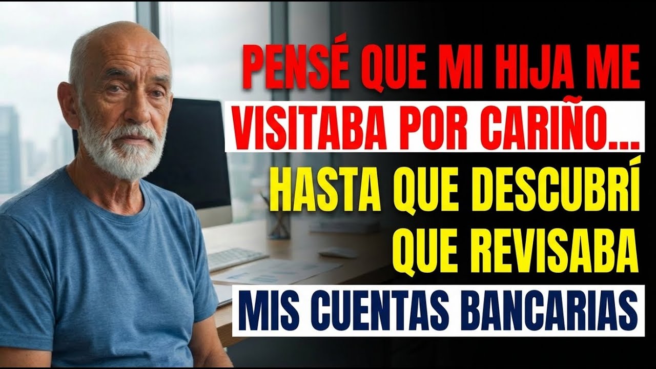 Pensé que mi hija me visitaba por interés    hasta que descubrí que revisaba mis cuentas bancarias