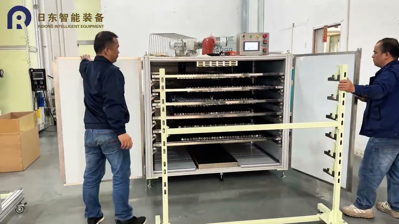 Curtain high-temperature heat setting machine