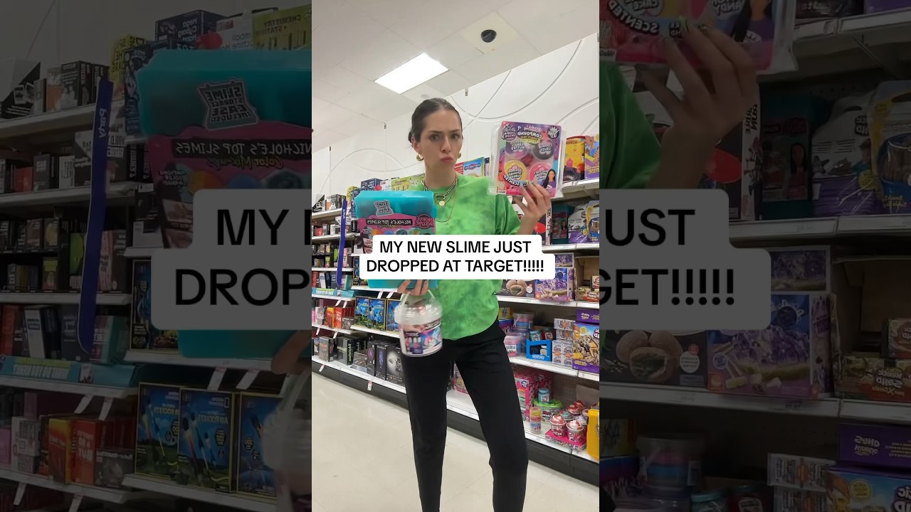 I FOUND MY SLIME IN TARGET!!!