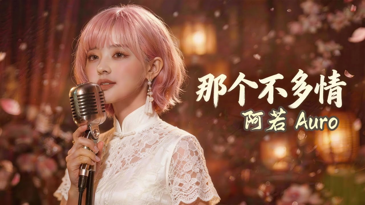 阿若 Auro｜《那个不多情》｜女中音温柔演唱｜致敬姚莉｜旧上海