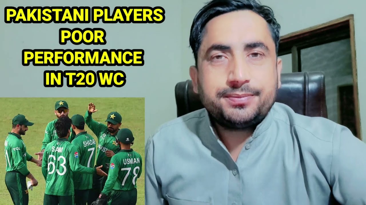 Pakistani players poor performance in t20 world cup 2026.#t20worldcup #babarazam #foryou 