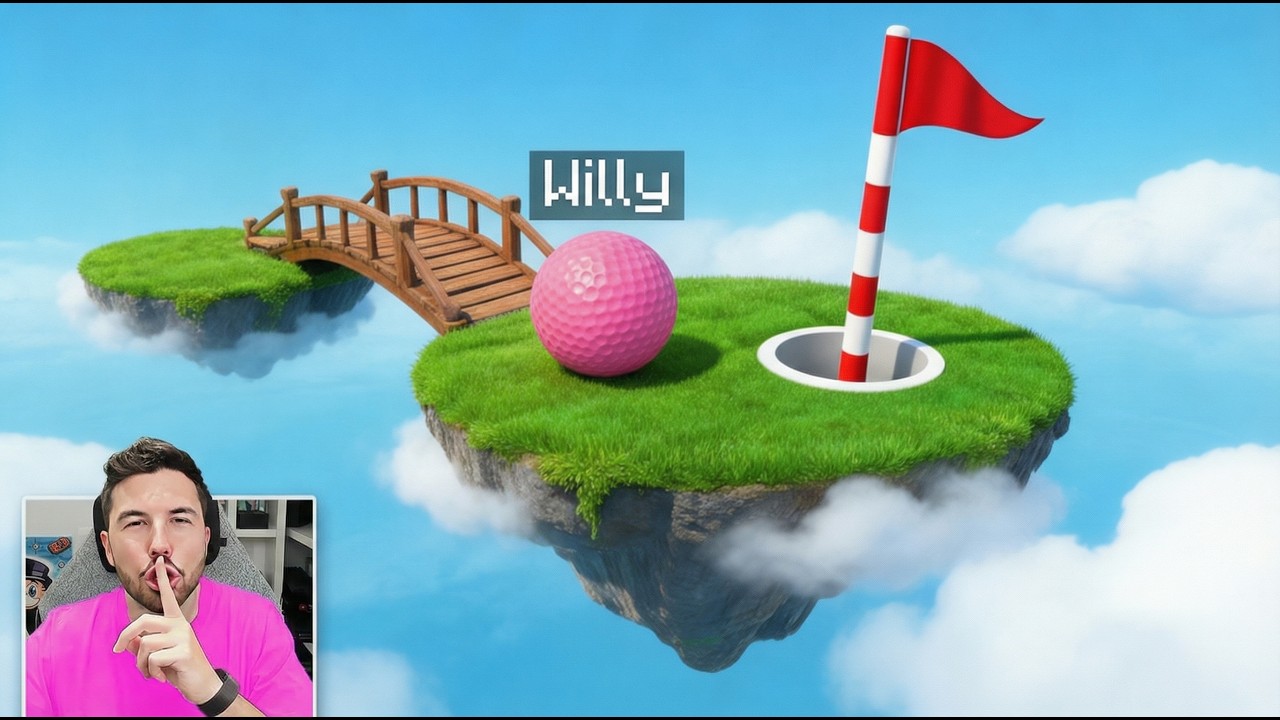 La isla de Farganstein en GOLF IT