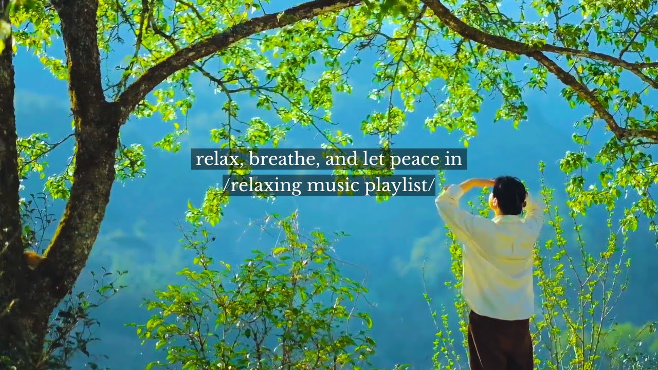 relax, breathe, and let peace in - /a relaxing music playlist/