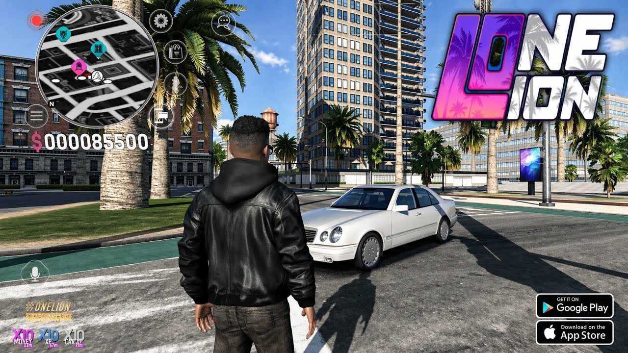 ONE LION RP Геймплей на Android и IOS