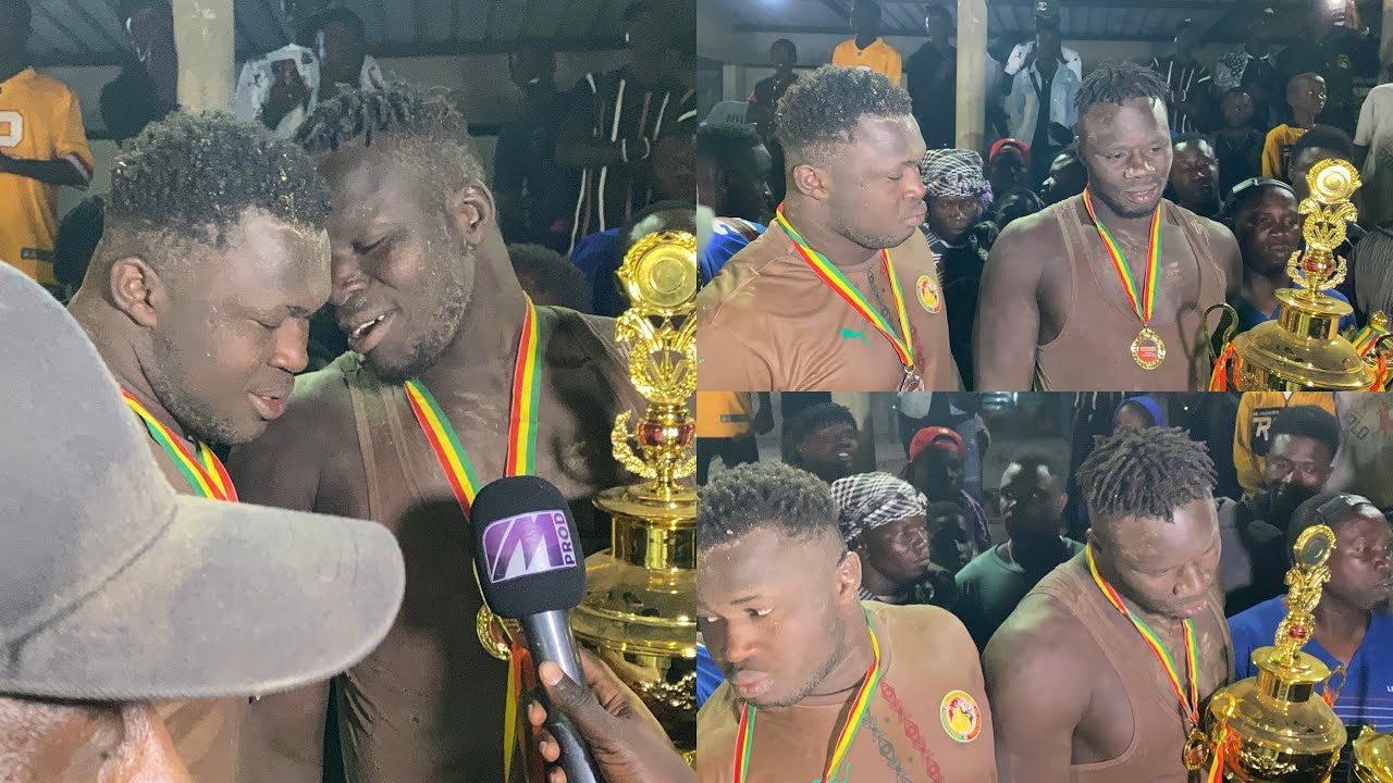 Li Ngagne Sène wakh Brosse apres la finale lamb Ndangane 30 boeufs + 20 chevaux 
