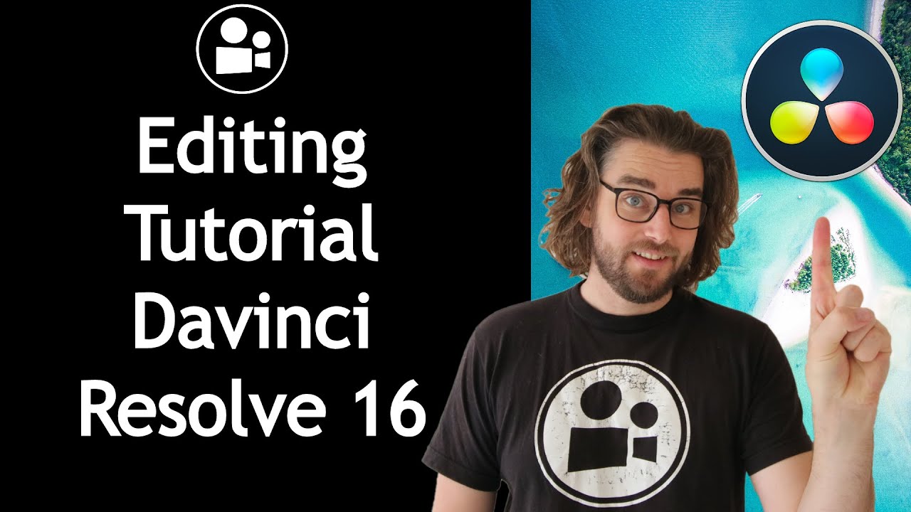 Da Vinci Resolve 16 - Editing Tutorial for beginners (Walkthrough Basic Edit)