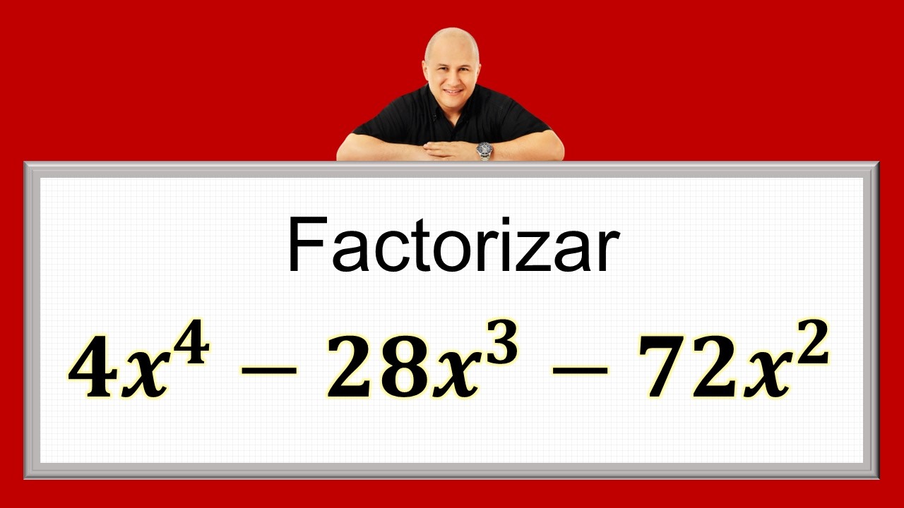 Factorización | Casos combinados | Ej. 2 