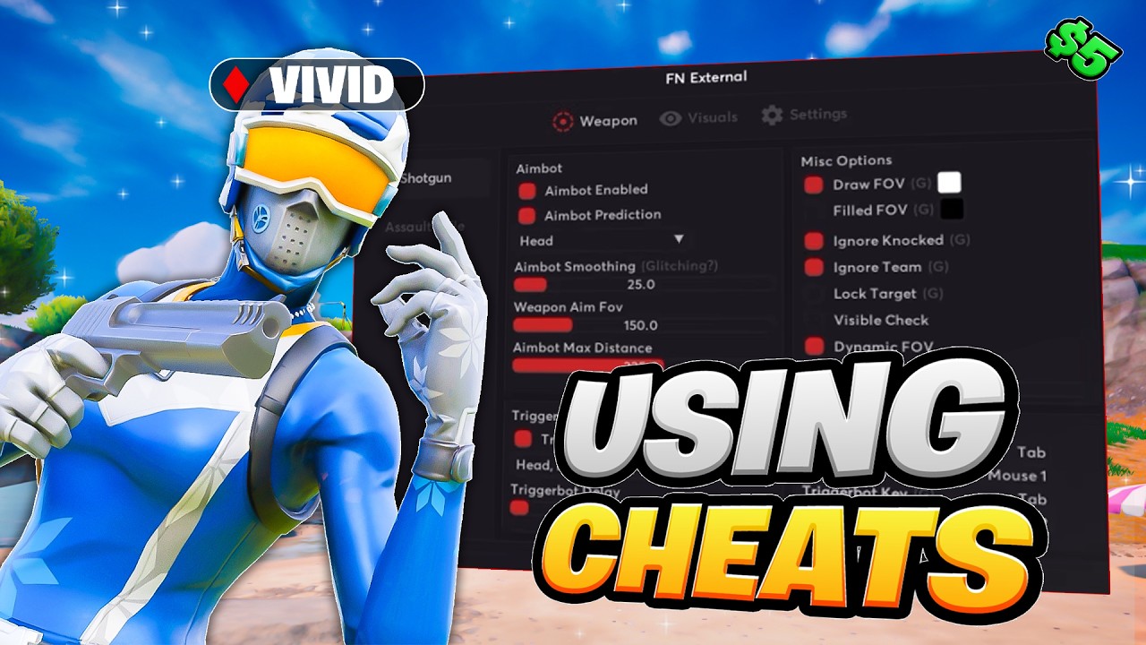 Using Fortnite CHEATS To Dominate UNREAL Reload Ranked... 🏆