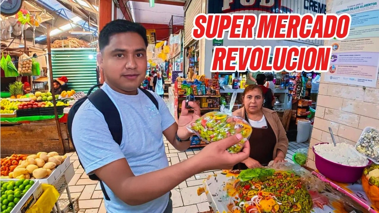 ¡SUPER! Gastronomía en el Mercado REVOLUCION l MERCADO DE SAN JUAN