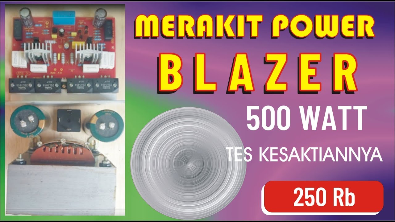 Tes Power Blazer 500 watt