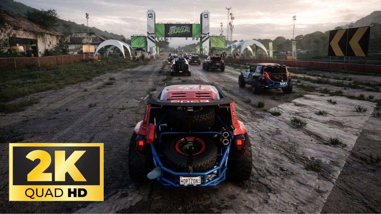 FORD BRONCO RALLY FORZA HORIZON 5 ULTRA REALISTIC RACING JOYSTICK ONLY NO COMMENTARY | QUAD HD