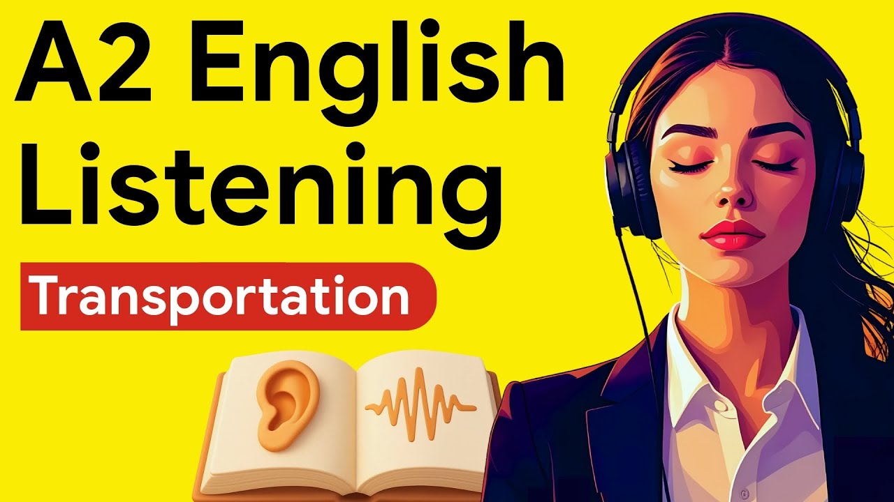A2 English Listening Practice - How to Talk About Transportation in English