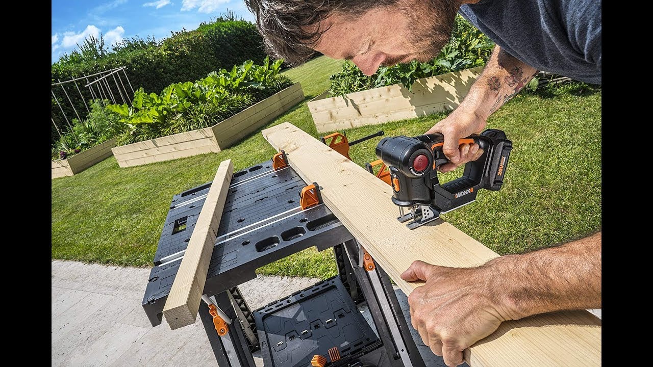 Worx WX550 2in1 Cordless Multi-Purposed Saw 20V Max (Jigsaw | Reciprocating Saw)