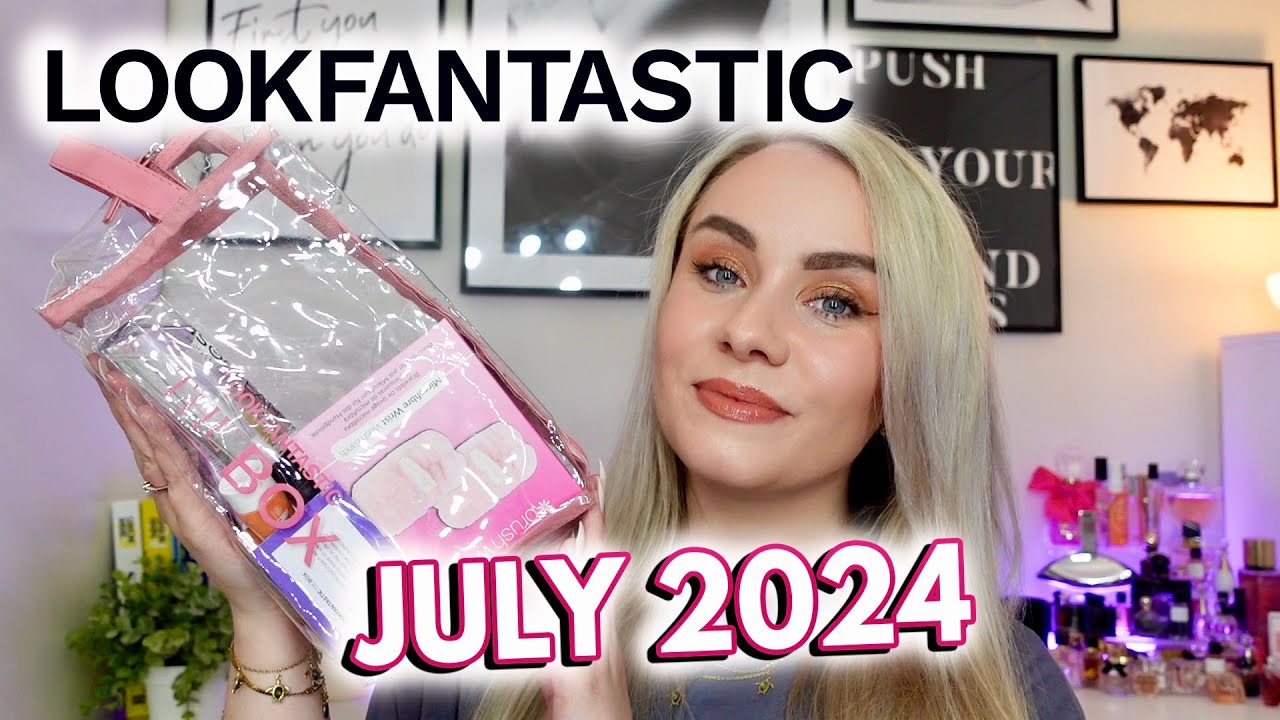 SNEAK PEEK! 👀  LOOKFANTASTIC BEAUTY BOX JULY 2024 UNBOXING ☀️ | MISS BOUX