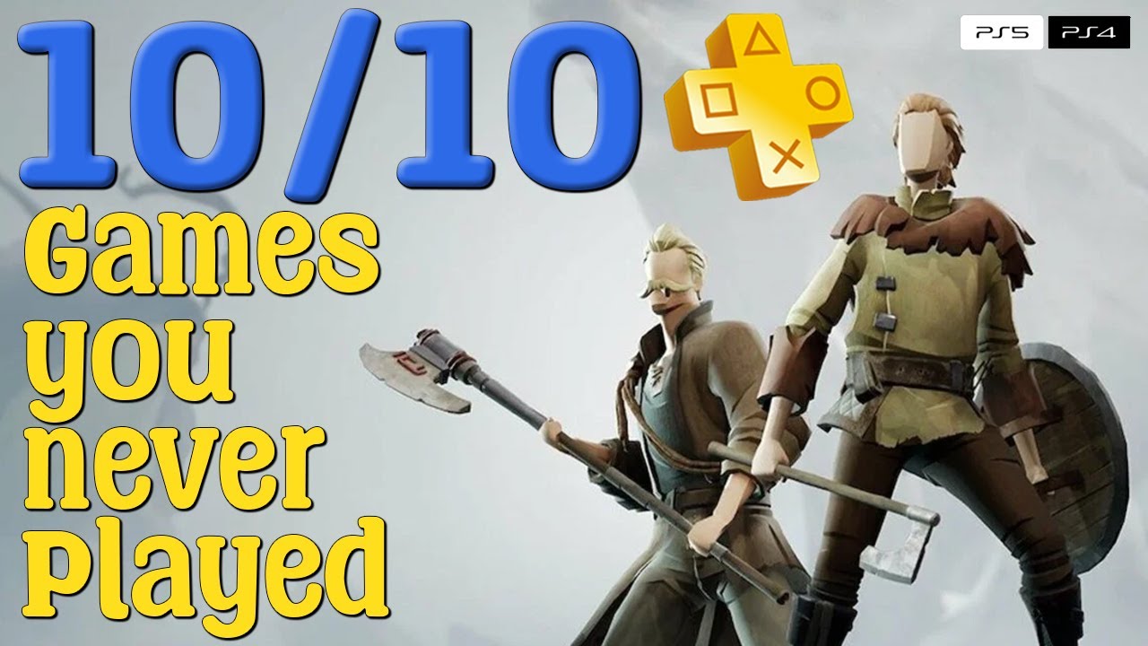 10 10/10 PS Plus Video Games You Never Played