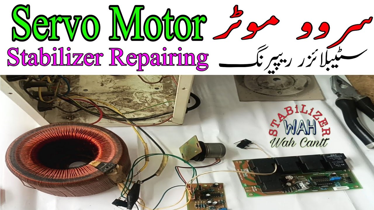 {121} Servo Motor Stabilizer Repairing || سروو سٹیبلائزر ریپیرنگ