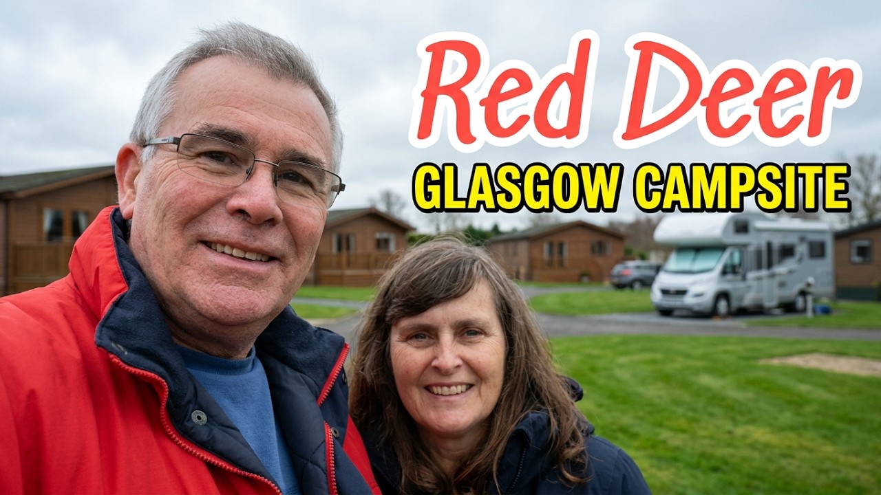 Red Deer campsite, Glasgow Scotland