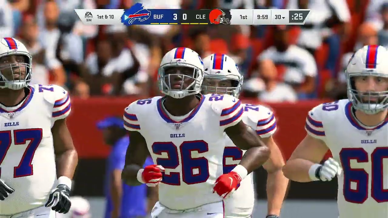 Bills @ Browns - Madden 20 Simulation Game