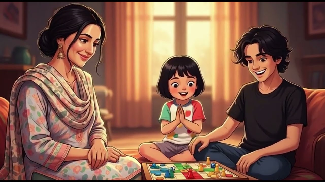 Family, School & Quiet Moments — A Gentle 90s Childhood in Ghibli-Style ASMR Video | Animation