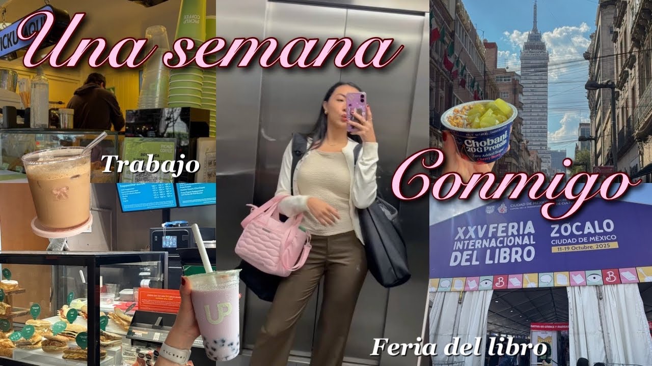 Una semana realista, trabajo de oficina, mega haul de libros, compras acumuladas...