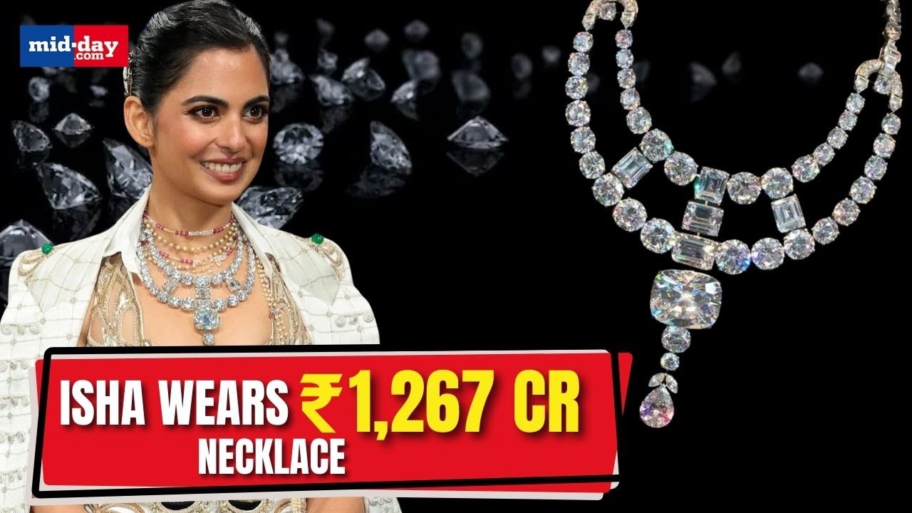 Met Gala 2025: Isha Ambani Stuns in Nita Ambani&rsquo;s Vintage Jewels & the Iconic &lsquo;Ocean&rsquo;s 8&rsquo; Necklace