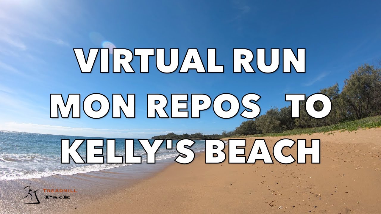 Mon Repos Beach Australia | 30 minutes | 6km/3.8M | POV Virtual Treadmill Run (Poor sound)