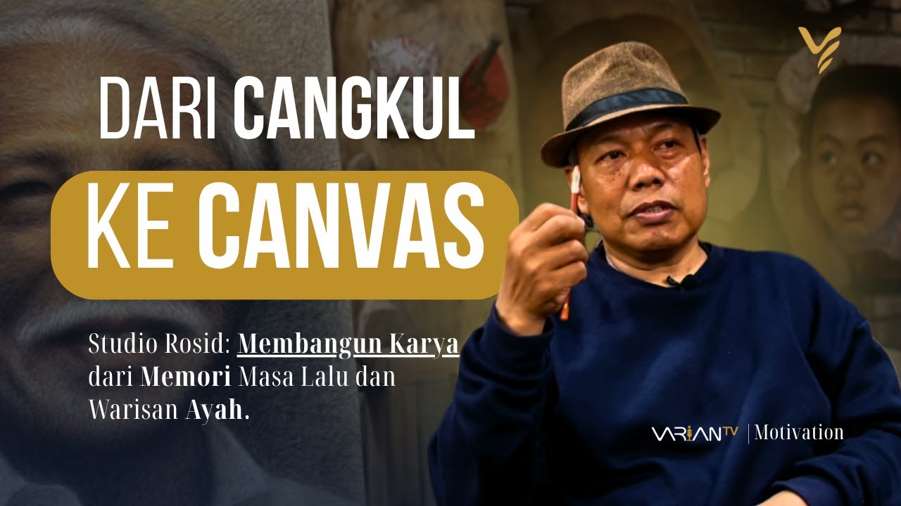 Dari Cangkul ke Canvas! Studi Rosid: Membangun Karya dari Memori Masa Lalu dan Warisan Ayah.