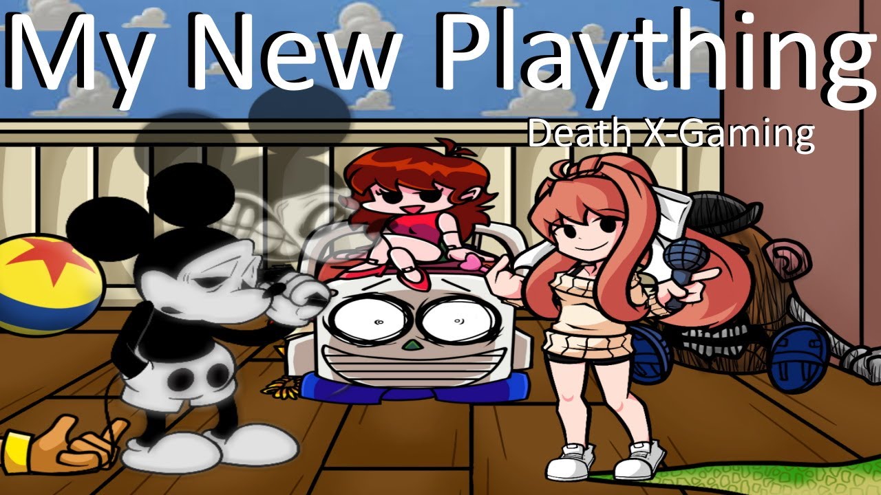 Friday Night Funkin' - My New Plaything But WI Mouse Vs Monika (My Cover) FNF MODS #fnf #fnfcover