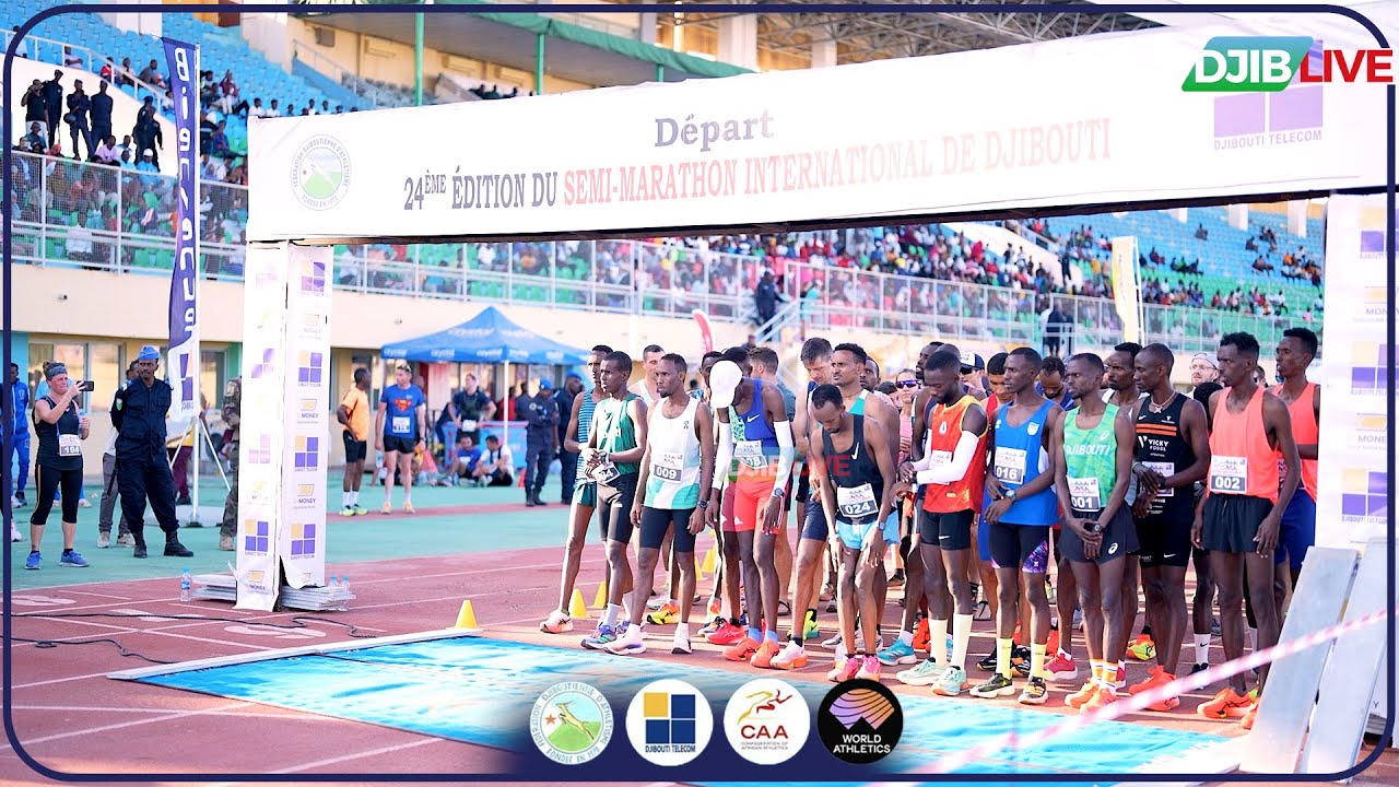 Djibouti Daawo Qaabkii uu Dhacay Tartankii Oradka ee Djibouti International Half Marathon 2025