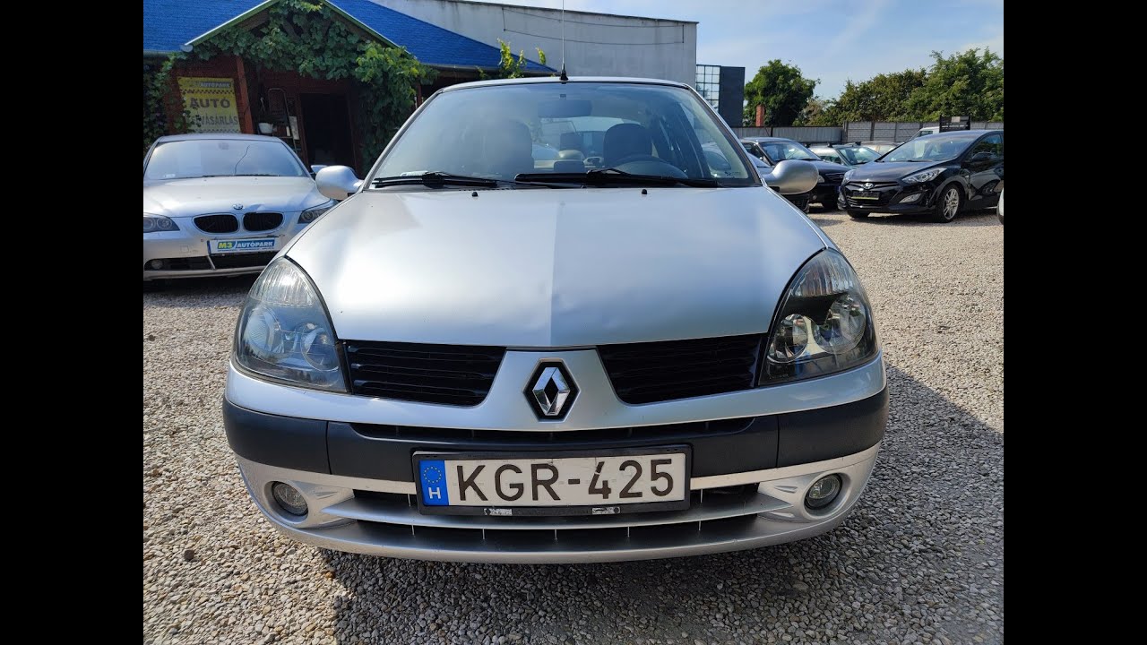 Renault Thalia 1.4 16V 98 LE Teszt - Bemutató - Eladó