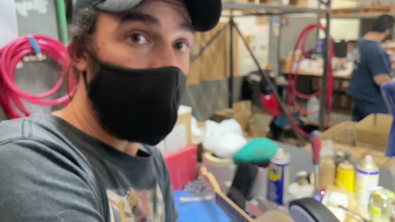 Newen Guitars Factory Tour parte 3/5