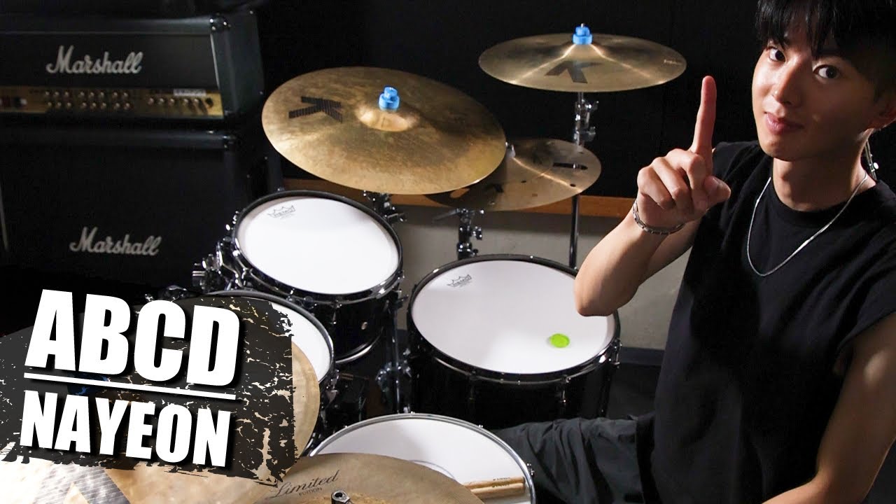 ABCD - NAYEON 叩いてみた Drum cover