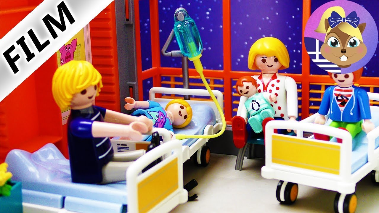 Playmobil ταινία: Μια νύχτα στο νοσοκομείο με την οικογένεια Περιστέρη. Είναι όλοι τραυματισμενοι;