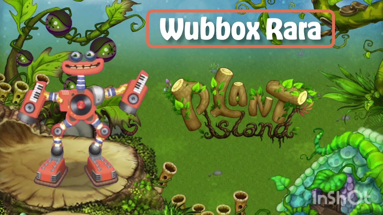 WUBBOX RARA Na Ilha De PLANTA! - My Singing Monsters