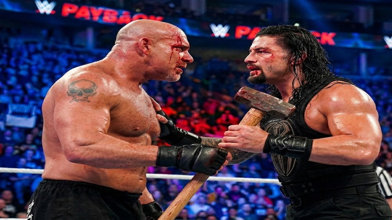 Goldberg vs Roman Reigns: The Most BRUTAL No Holds Barred Match Ever! | WWE2k25