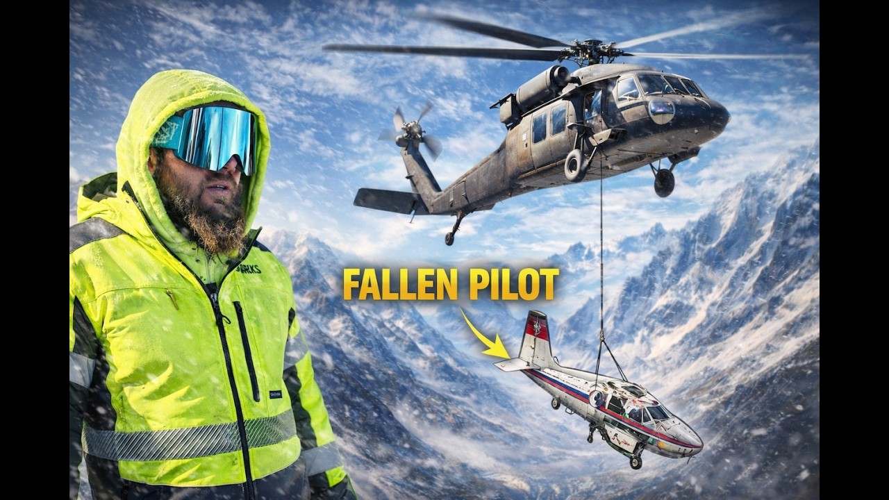 Using My Blackhawk to Recover an Aircraft & Fallen Pilot No One Else Could Reach