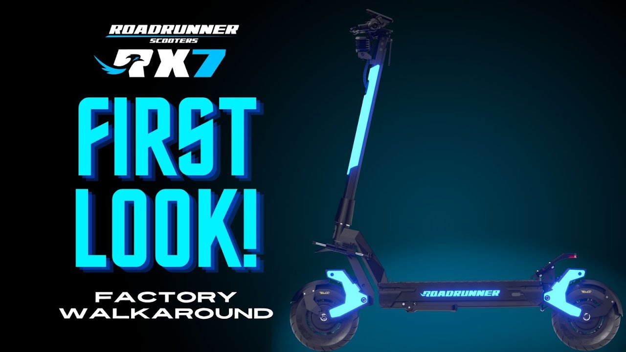 RoadRunner RX7 Electric Scooter Exclusive Unveiling