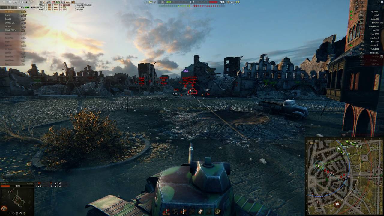 World of Tanks - French BDR Tank - 10 Kills Pool's Medal 10000WN8